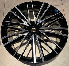 XHHR: MINT 21" GENUINE Aston Martin DBS (Union Flag) REAR alloy wheel: Black d/c