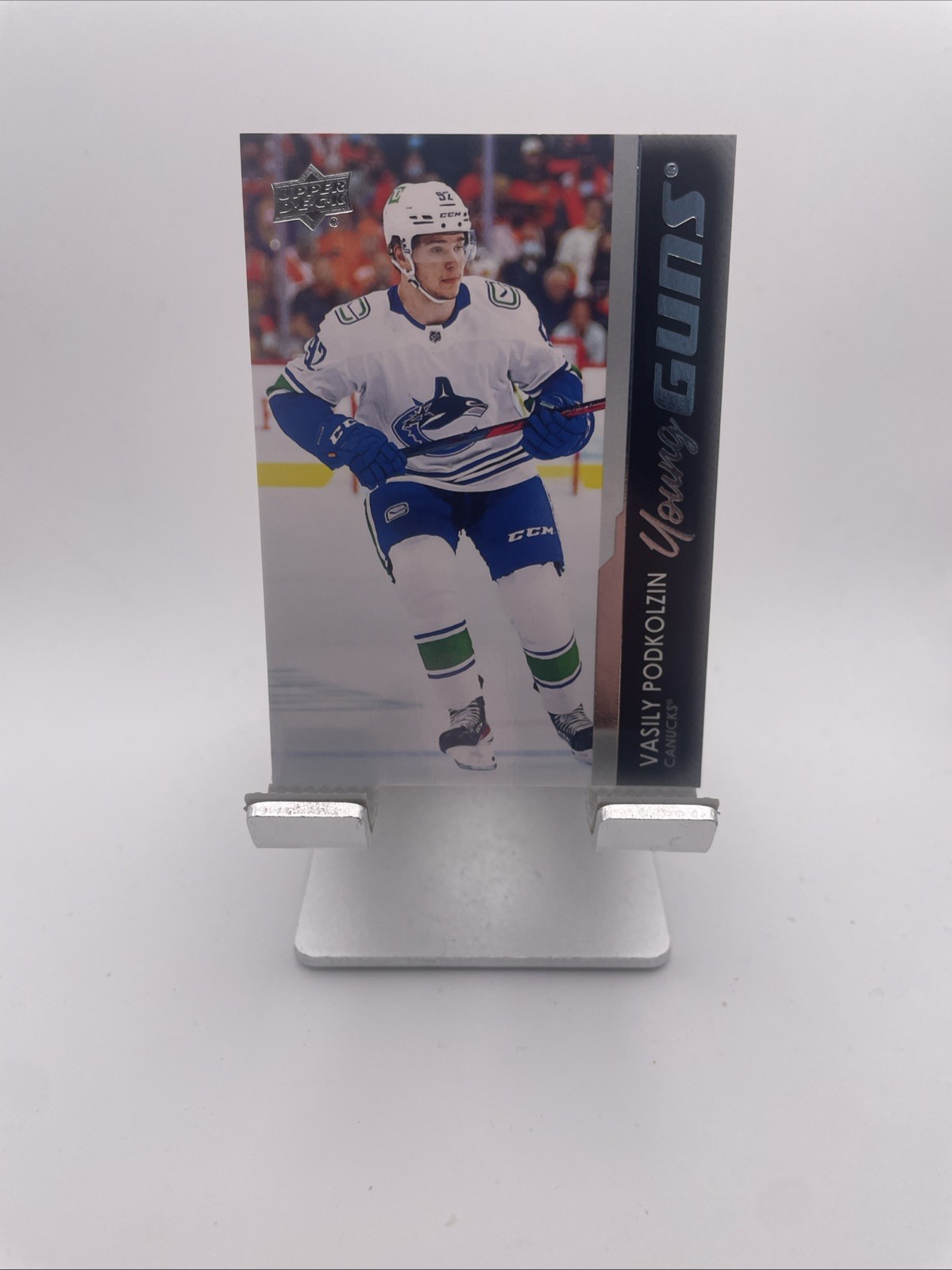 2021-22 Upper Deck Series 2 Vasily Podkolzin Young Guns #481 Vancouver Canucks