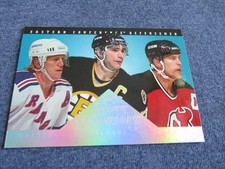 94-95 Donruss Dominators Brian Leetch Ray Bourque Scott Stevens HOF Defencemen