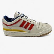 Adidas Forum Low WoodWood Off White Burnt Orange Mens Size 8 Athletic Sneaker