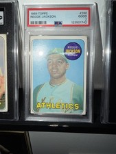 1969 Topps - Reggie Jackson #260 (RC)