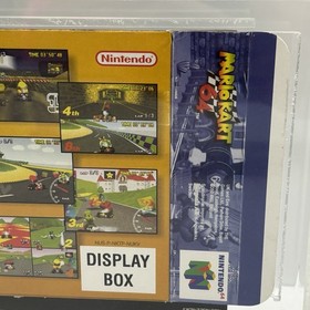 Mario Kart Nintendo 64 N64 PAL Store Display Box Demo NFR Not For Resale NES
