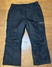 Arctix Cargo Snow/Ski Pants Insulated Cold Weather Black Men's Size M 32-34W 28L