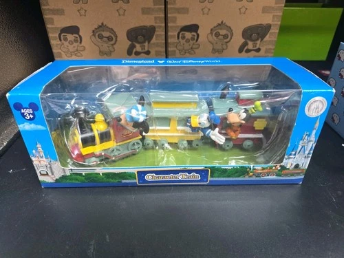 NEW DISNEY THEME PARK EDITION ENGINEER MICKEY TRAIN SET NIB #MD
