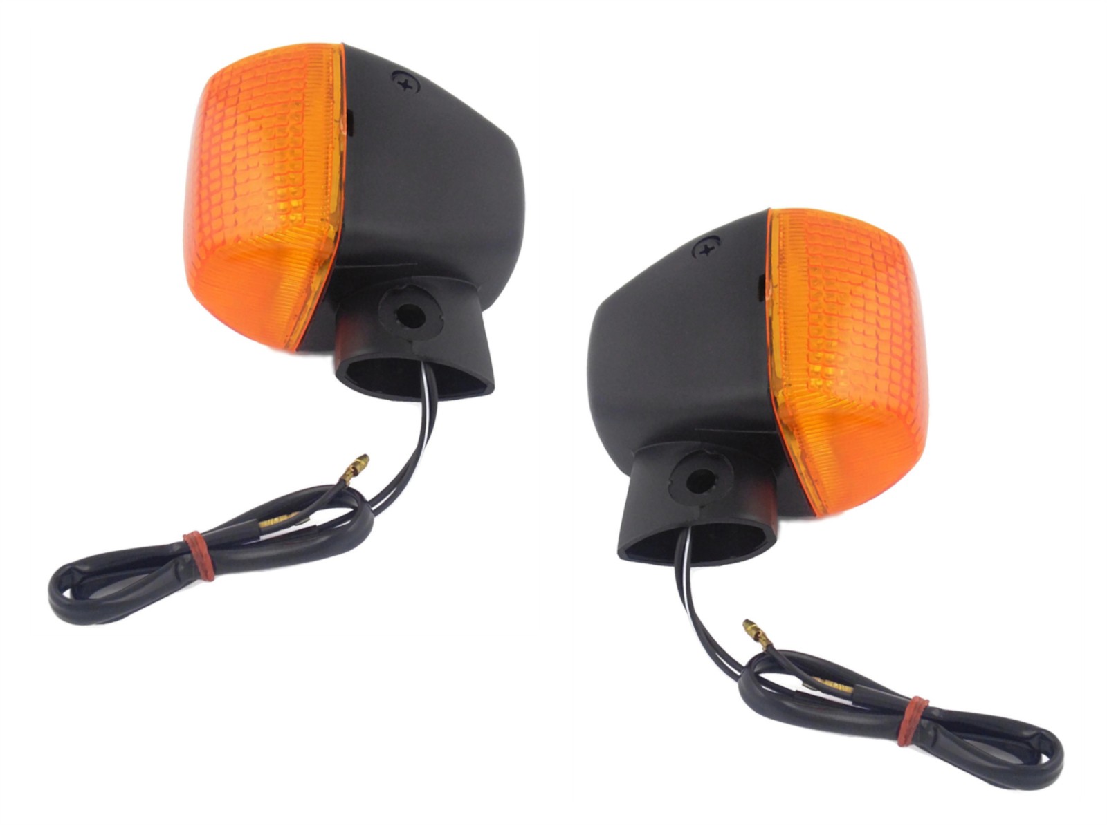 2 Clignotants Moto Orange pour Honda CB CBR et NTV Ambre
