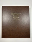 Complete Dansco Album #8140 Washington Quarters. Includes 186 Coins