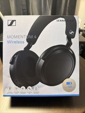 Sennheiser Momentum 4 Over The Ear Wireless Headphones - Black