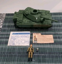 Vintage 1982 GI Joe MOBAT Complete w Instruction & Steeler v1   Filecard ARAH