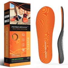 NASA Grade Insoles for Plantar Fasciitis for Women   Low Arch Support Inserts...