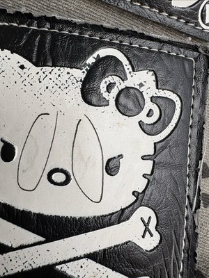 RARE Vintage Loungefly Hello Kitty Punk Rock Tote Bag - OG Heart