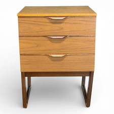 Europa Teak Bedside Cabinet