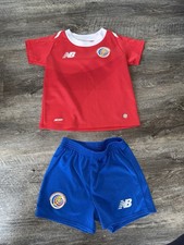 New Balance Costa Rica Soccer Jersey Baby 18mths Blue/Red
