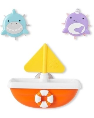 195861200819 Bath toys ZOO Tip &Spin Boat Skip Hop
