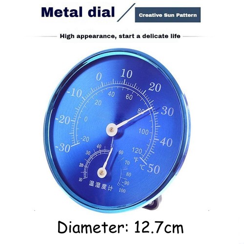 Thermometer Hygrometer groß Haushalt hochpräzises Wand-/Standmessgerät - Bild 9 von 12