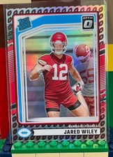 Jared Wiley - 2024 Donruss Rated Rookie #387 - Football Emoji Prizm - Chiefs