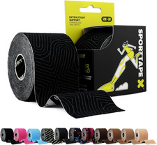 Kinesiology Tape, 5Cm X 5M, Platinum - Waterproof & Hypoallergenic Kinetic Physi 2.74 per metre
