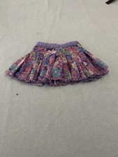 Oshkosh Girls Skirt 2T Floral Very Good