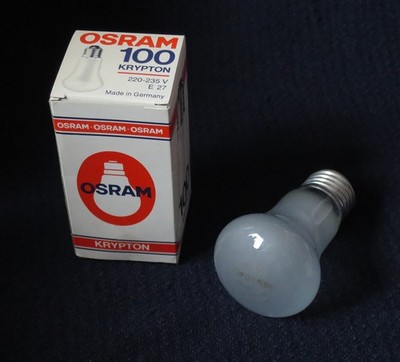 Glühbirne Osram Krypton E27 matt 100W neu OVP