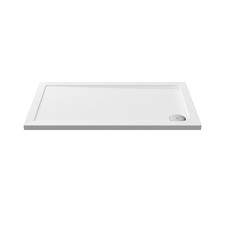 1200mm x 700mm Premium Rectangular Shower Tray - White