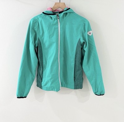 Killtec Waterproof Full Zip Softshell Jacket Teal Size 14