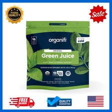 Organifi Green Juice 15 Travel Packs - Organic Superfood for Cleanse  Focus