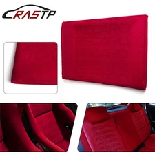 JDM Fabric Cloth For Car Seat Panel Armrest Decoration 1M×1.6M Red