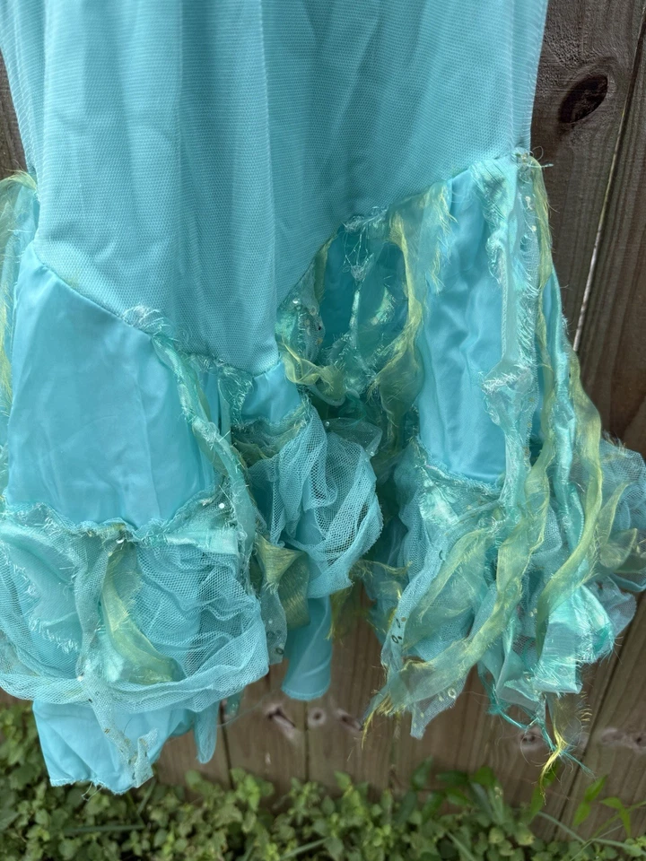 EUC Disney Store Princess Ariel Little Mermaid Dress Costume Size 5/6 - Image 2 of 4