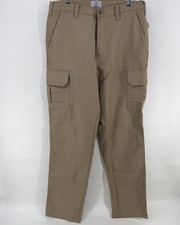 Tyndale FR Pants Mens 36x36 Brown Cargo Amtex Fire Flame Resistant Work Cat 2