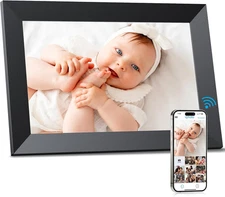 10.1" Wi-Fi Digital Picture Frame, 1280X800 HD IPS Touch Screen, Black