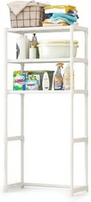 3Tier Over The Toilet Storage Rack Cabinet Organizer Shelf No Drill Freestanding
