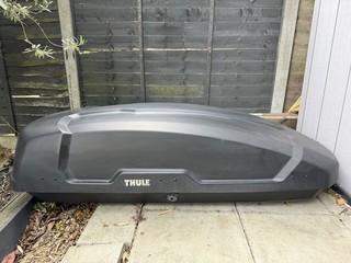 Thule Force XT M Roofbox and Complete Thule Roof bars and EvoClamp Footpack