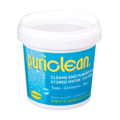 PURICLEAN WATER PURIFIER 100G FOR CARAVAN & CAMPING