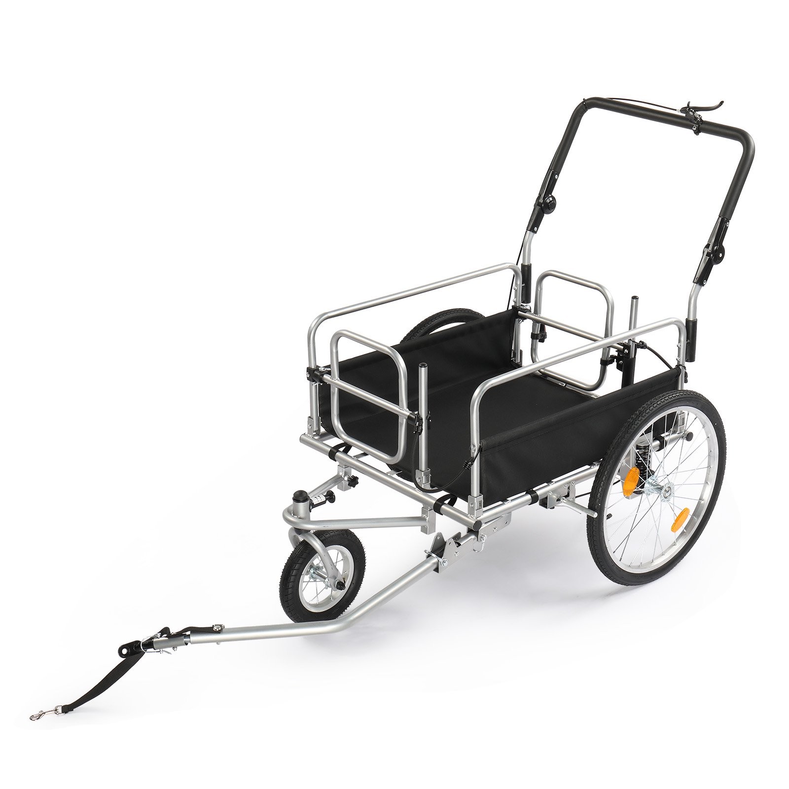 New Bicycle Cargo Trailer with Bike Connection, Suspension, Brakes US