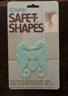 Vintage Safe T Shapes Sea Horses Non-Slip Safety Applique Bath Tubs 14 Stickers — photo 1