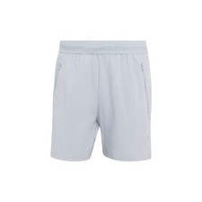 adidas Tech Intensity Workout Shorts Mens Grey Casual Athletic Bottoms SB1158-KE