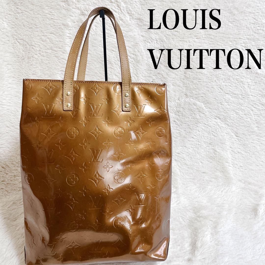 Louis Vuitton Vernis Leather MM Tote Bag in Glossy Finish