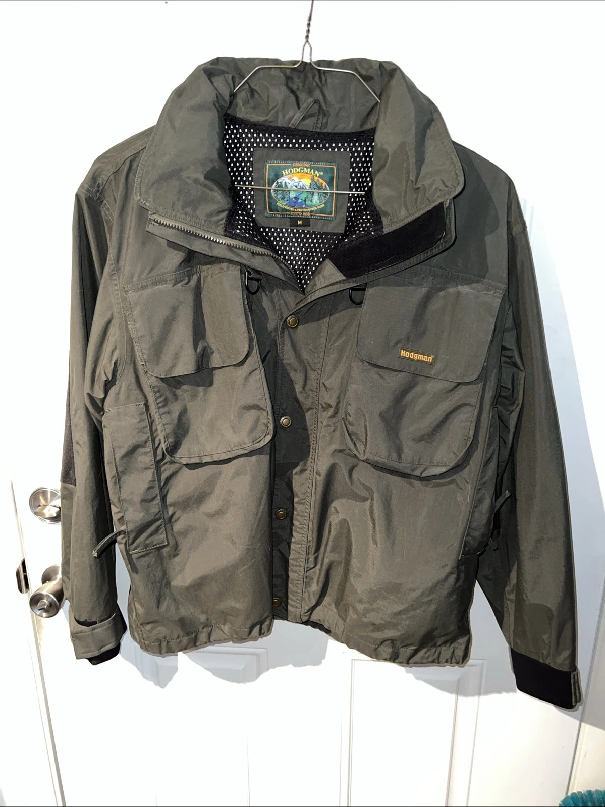 Medium Hodgman Lakestream Fishing Jacket Men’s Size #3960 NICE
Opens in a new window or tab