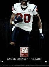Andre Johnson 2011 Donruss Elite #39 Texans NFL READ FREE SHIPPING AutographDen