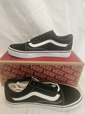 NEW VANS Old Skool BIack/White Canvas Sneaker...
