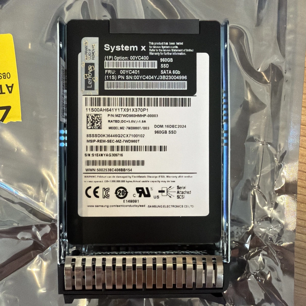 Lenovo Solid State Drives 960 GB Storage Capacity for sale | eBay