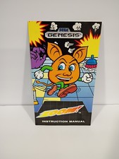 Zoom! Sega Genesis, 1989 Game Manual ONLY!