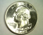 1943-D WASHINGTON QUARTER CHOICE UNCIRCULATED / GEM CH. UNC. / GEM NICE ORIGINAL