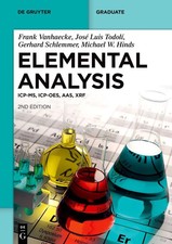 Elemental Analysis | ICP-MS, ICP-OES, AAS, XRF | Frank Vanhaecke (u. a.) | Buch