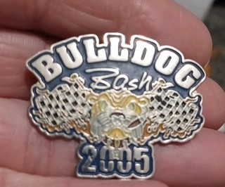 Bulldog Bash 2005 Pin Badge Biker Motorbike Show Pin Badge (W3)