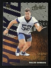 2018 Panini Absolute Connor Williams Dallas Cowboys Rookie Card #112