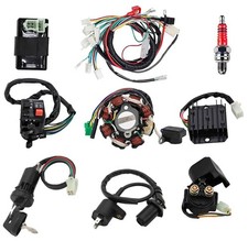 Complete Wiring Harness Kit with Electrics for ATV Quad 4 Wheelers...