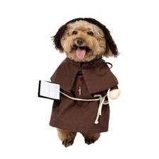 NACOCO Halloween Dog Priest Costume Pet Minister Clothes Cat Clergy Outfit