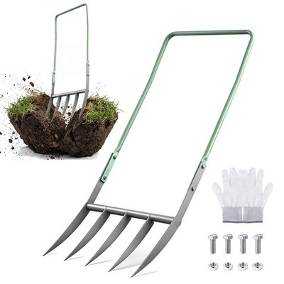 Spatengabel Mistgabel Forke Grabegabel Rodegabel 5 Zinken 50cm Mit Stiel
