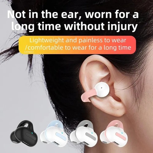 Audifonos Ear Clip Bluetooth 5.3 Inalambricos Auriculares Sport Conductores Oseo - Picture 5 of 20