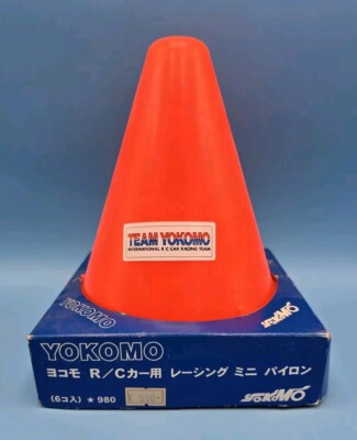 Vintage Team Yokomo Mini Racing Pylons Cones RC Part Dogfighter YR-4